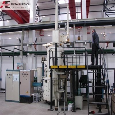 PLC การควบคุมอุตสาหกรรม หม้อละลายความว่าง 100kg-500kg ความดัน 380V