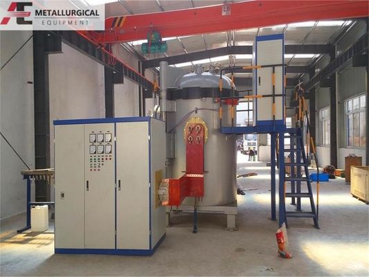 800kW ระดับอุณหภูมิสูง หม้อละลาย หม้อละลายด้วยอุปกรณ์ผลักดัน วัตถุว่าง ระยะอายุยาว