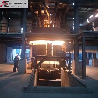 60T เฟอร์โน่สําหรับการปรับปรุงโลหะเหล็กเหล็กเหล็กเหล็กสําหรับการผลิตเฟอร์โรครอม
