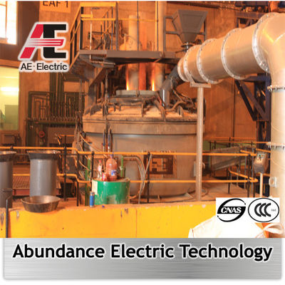 เฟอร์นไฟฟ้าอาร์ค EAF สําหรับการผลิตเหล็กและการโยกต่อเนื่องในความจุใหญ่