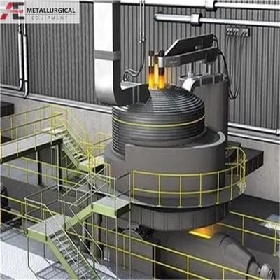 หม้อไฟฟ้าอาร์ค EAF สําหรับการหลอมเหล็ก 10T-150T ผลิตในโรงงานผลิต