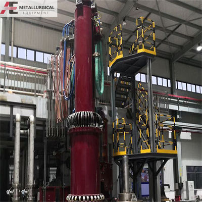 การออกแบบแบบแบบประสานแบบนําไฟ Acuum Arc Remelting Furnace VAR / RVAR ระบบเย็นฮีเลียมใหม่สําหรับกระบอก